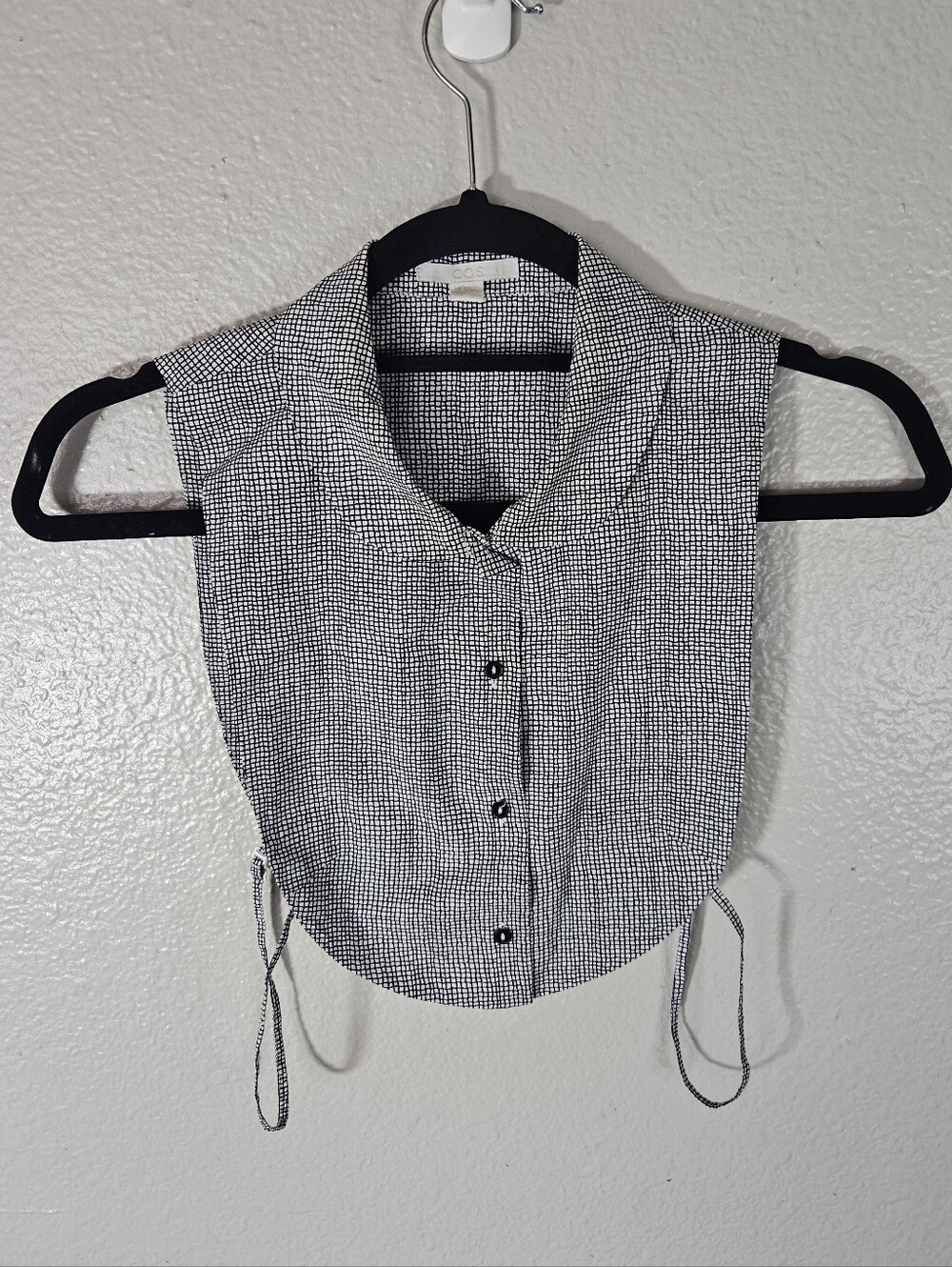 COS Detachable Blouse False Collar Size XS/S